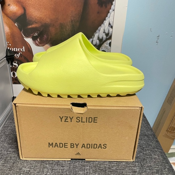 Yeezy Other - Adidas Yeezy Slide Glow Green